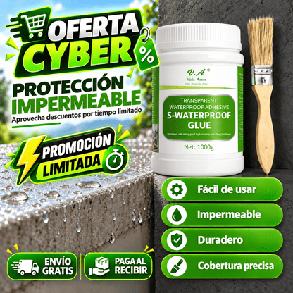 Sellador Adhesivo Impermeable brocha 1000g